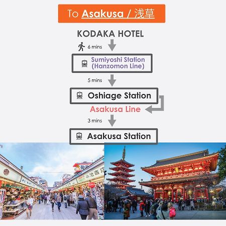 Kodaka Hotel Präfektur Tokio Exterior foto